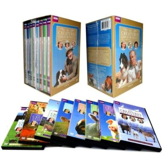 All Creatures Great And Small Dvd Complete Series 28-Disc Set New Collection Box - Picture 1 of 3